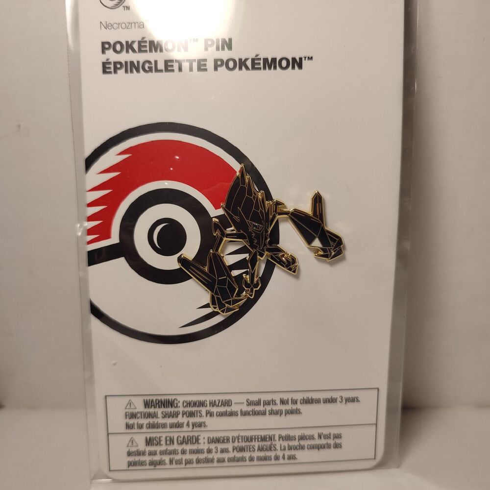 Pokemon TCG Necrozma Enamel Pin Official Nintendo Collectible Lapel Badge Figure
